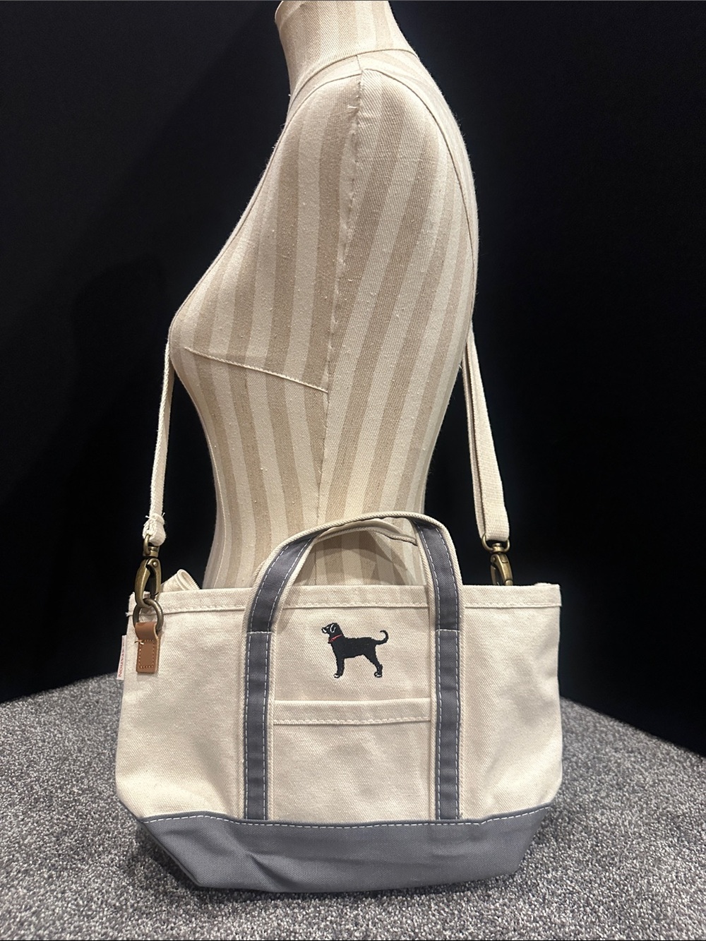 CB Station Handy Open Tote Bag with zipper